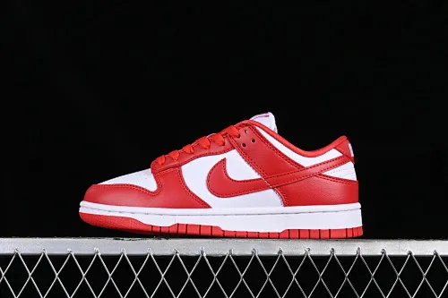 All Categories Nk SB Dunk Series Nk SB Dunk Low Low-top Sneakers N Version Nk Dunk Low SB "University Red" 卍Celebration Days White-Red Dunk Series Low-top Casual Sports Skateboard Shoes CU1727-100